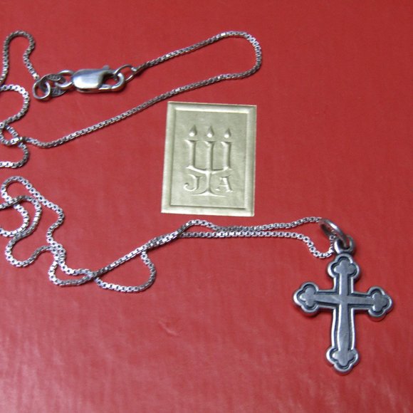 James Avery Jewelry James Avery Sterling Cross Necklace Poshmark